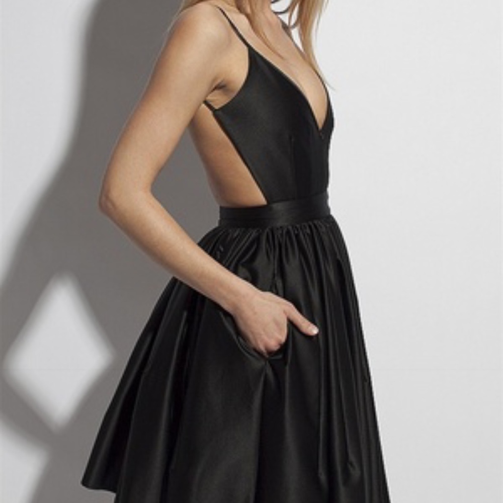 Contrarian Babs Bibb Dress in Black